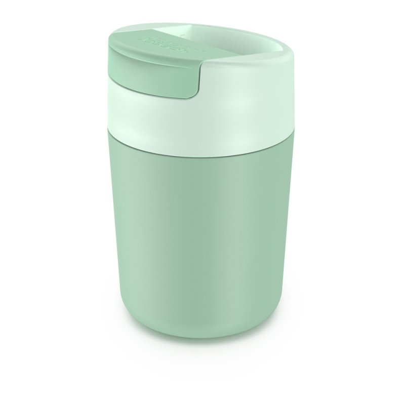 Joseph Joseph Joseph Joseph Sipp Green Small Travel Mug with Hygienic Lid