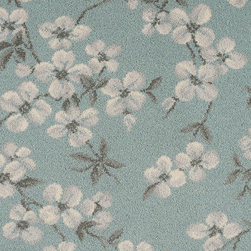 Brintons Laura Ashley In Iona Duck Egg Carpet