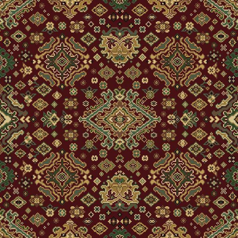 Hugh Mackay New Barington In Inca Burgundy Carpet