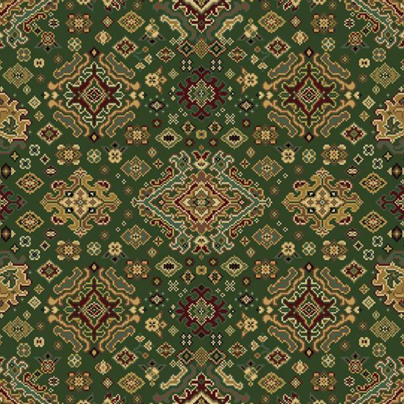 Hugh Mackay New Barington In Inca Green Carpet