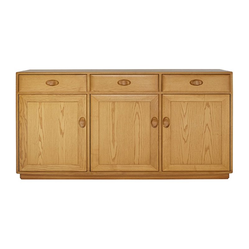 Ercol Windsor 3 Door High Sideboard