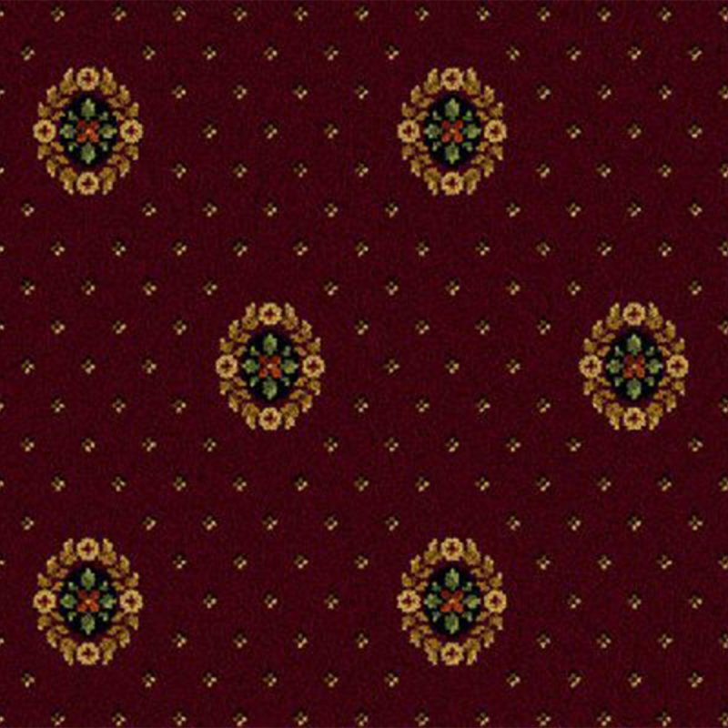 Ulster Sheriden In Cameo Bordeaux Carpet