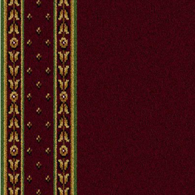 Ulster Sheriden In Runner Bordeaux Carpet