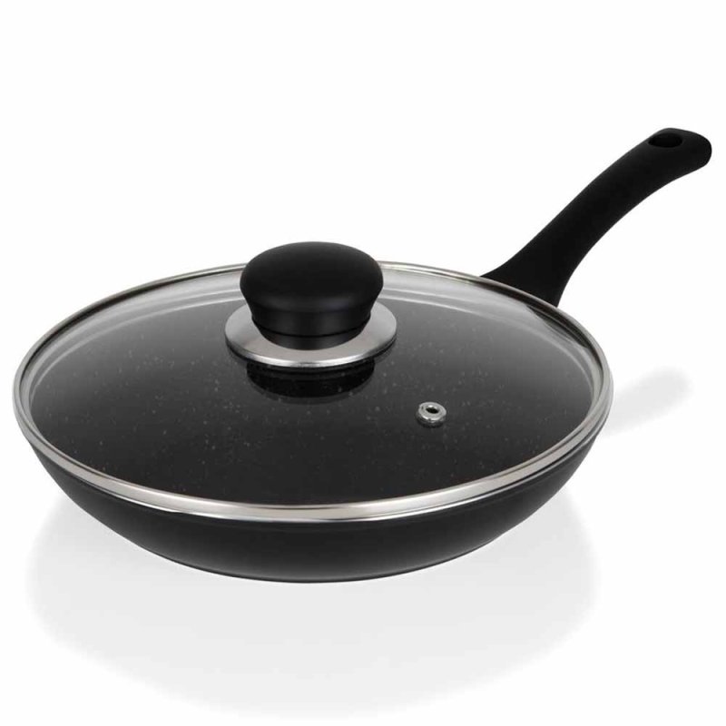 Simply Home 28cm Black Forged Saute
