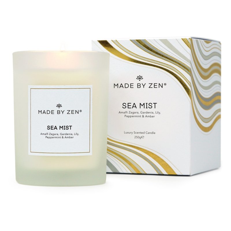 Made by Zen Signature Candle Sea Mist