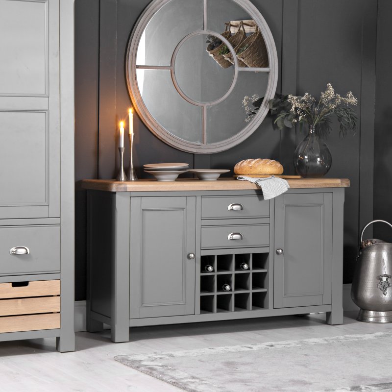 Aldiss Own Chatsworth Oak Sideboard