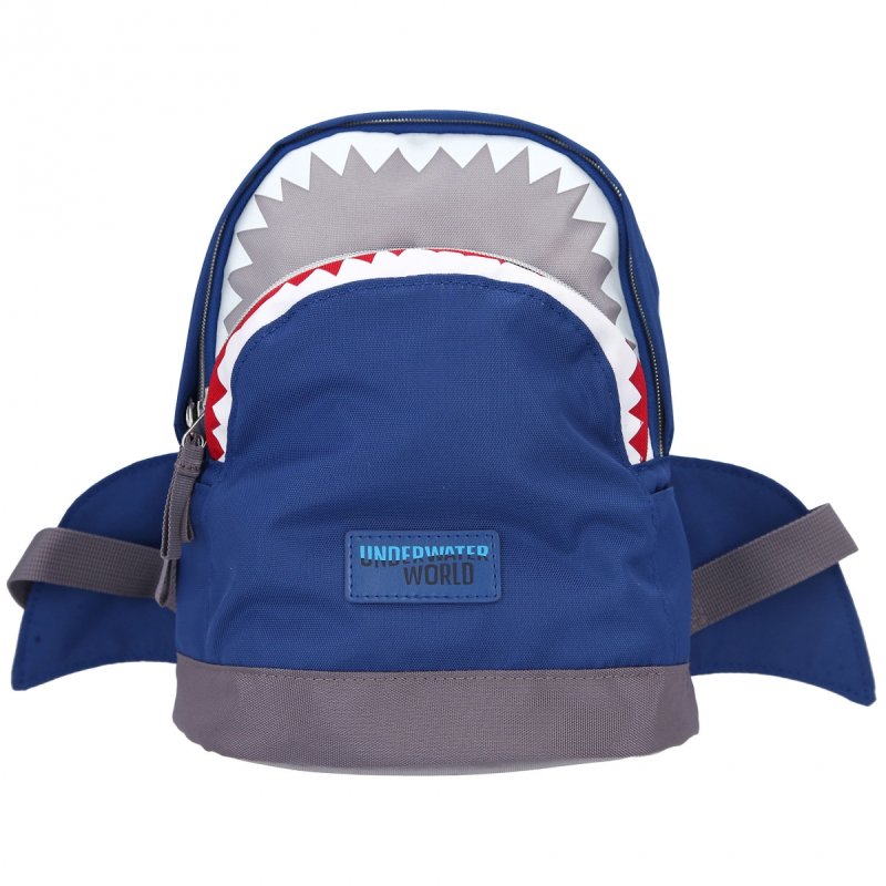 Dino World Backpack Blue Underwater