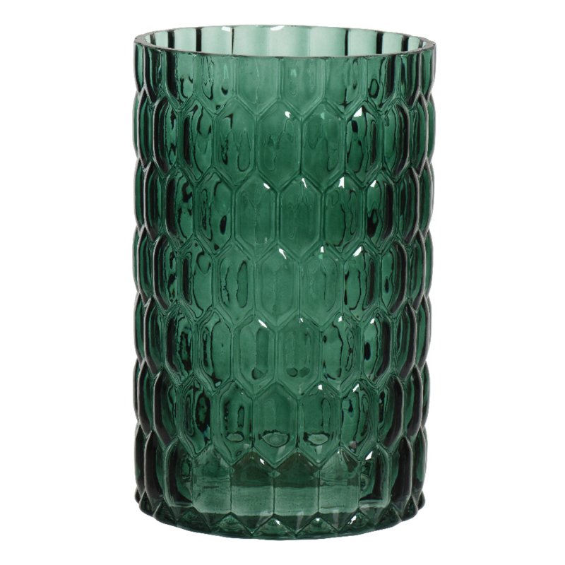 Kaemingk Green Glass Vase