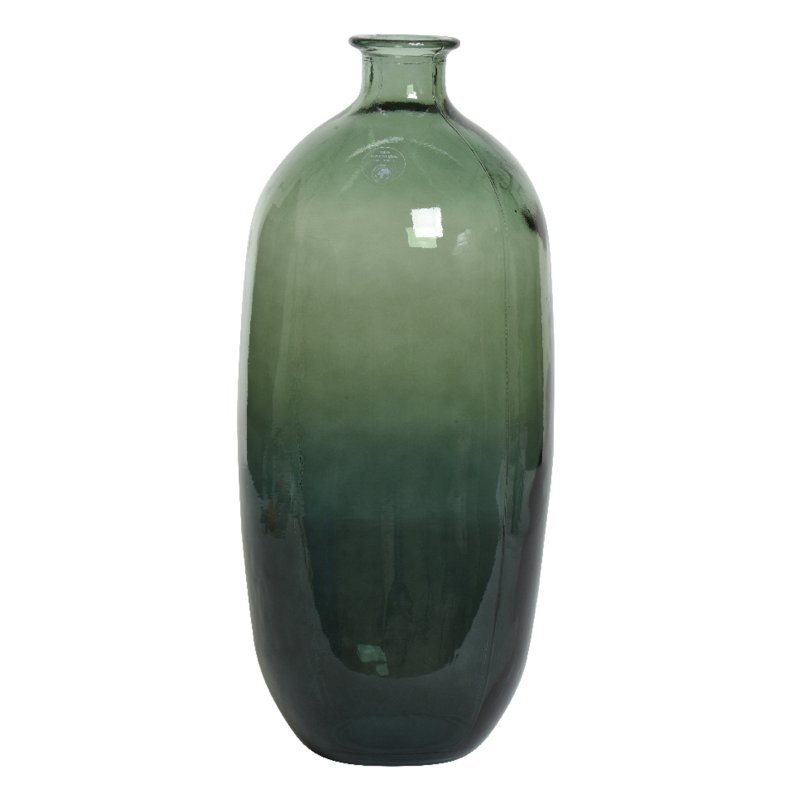 Kaemingk Hazy Blue recycled glass Vase