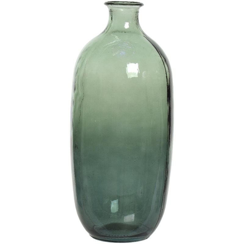 Kaemingk Misty Blue recycled glass Vase