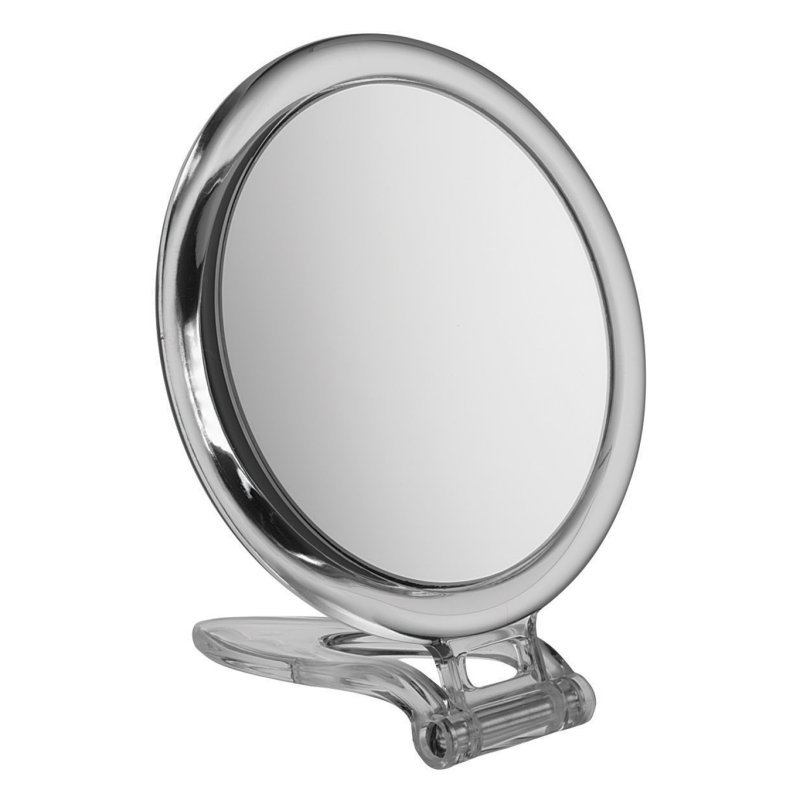 Clear Round Foldable 10x Magnifying Mirror