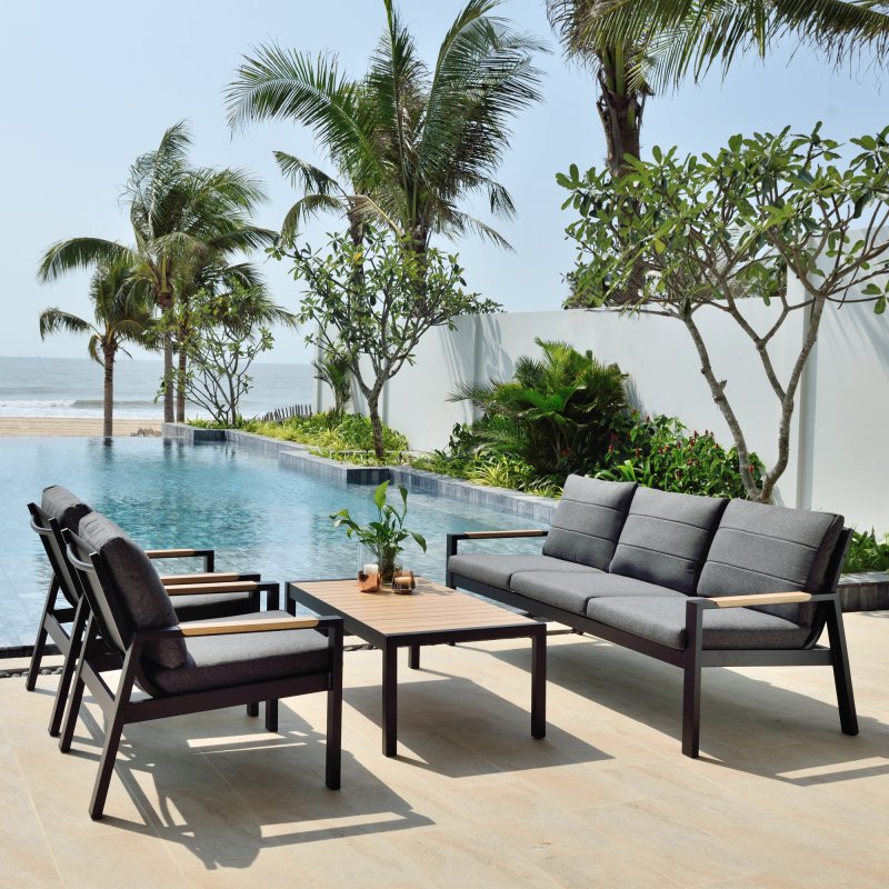 LifestyleGarden Panama 4 Piece Lounge Set