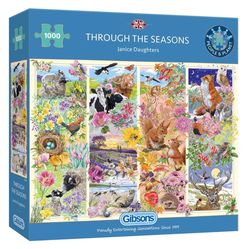 Gibsons Through The Seasons 1000Pc Puzzle