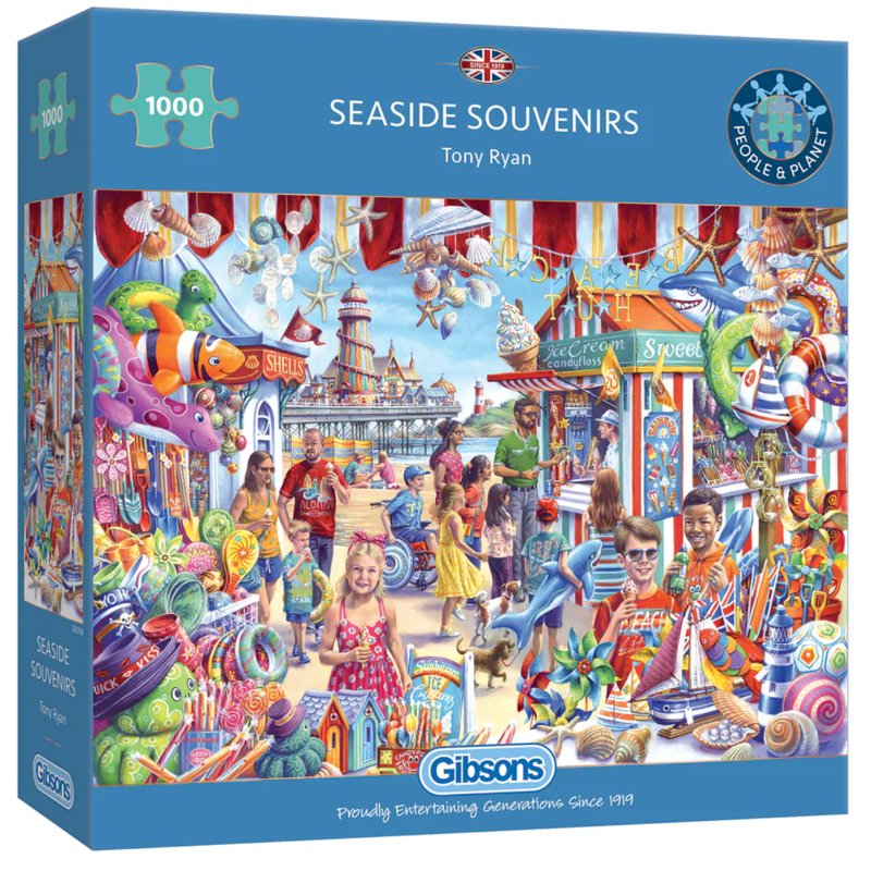 Gibsons Seaside Souvenirs 1000Pc Puzzle