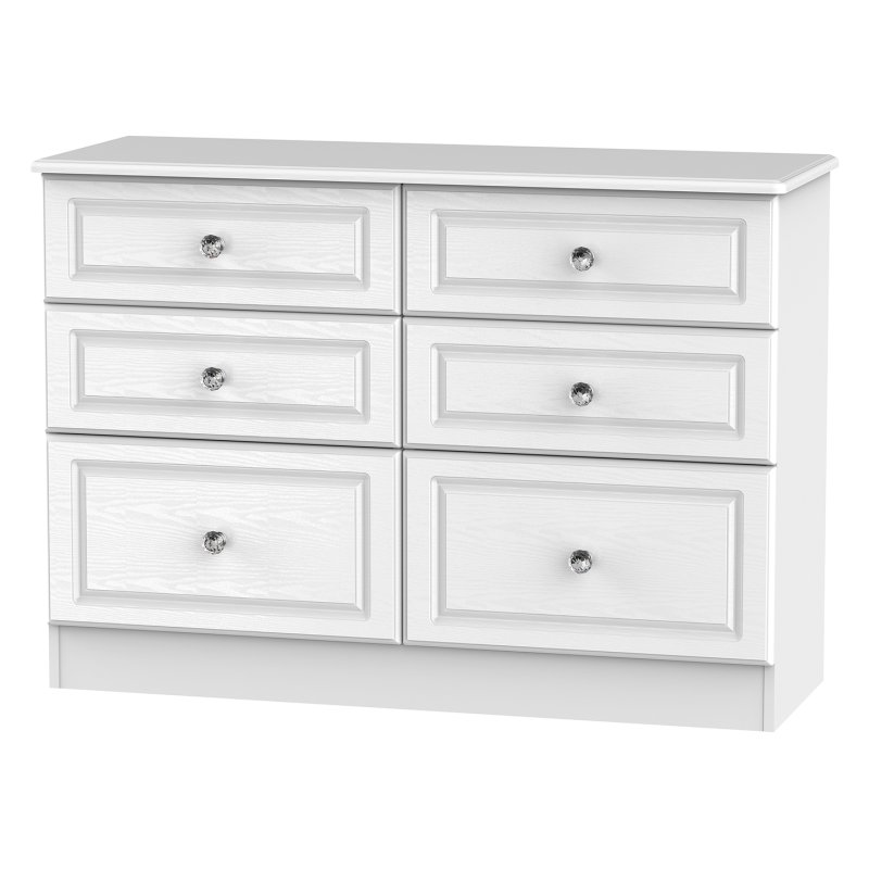 Krystal 6 Drawer Midi Chest