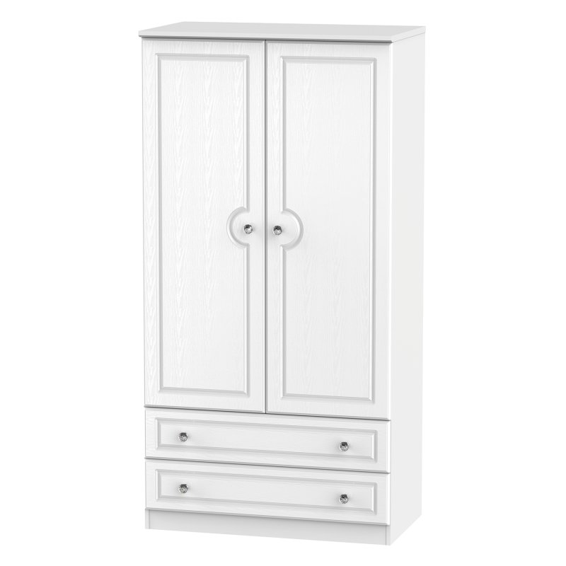 Krystal 3ft 2 Drawer Wardrobe