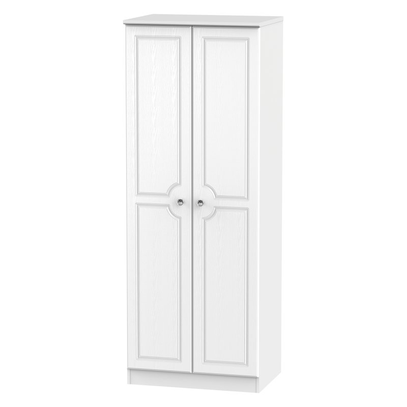 Krystal Tall 2ft6in Plain Wardrobe