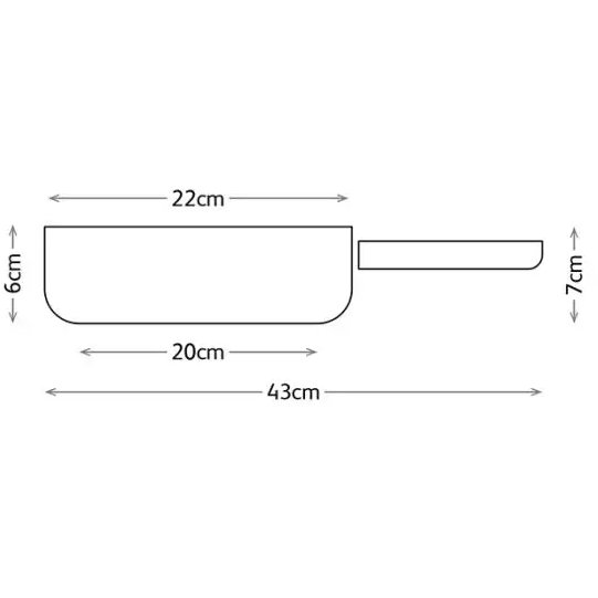 Judge Speciality Cookware 22cm Crepe Pan Aldiss