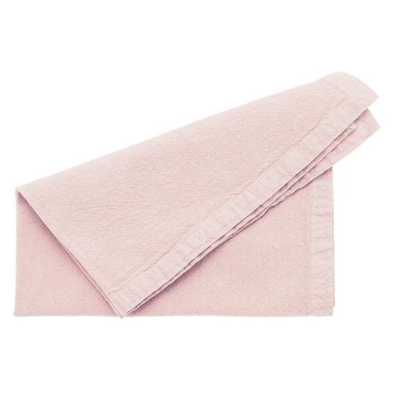 Walton & Co Walton & Co Soft Wash Napkin Pale Pink (set of 4)