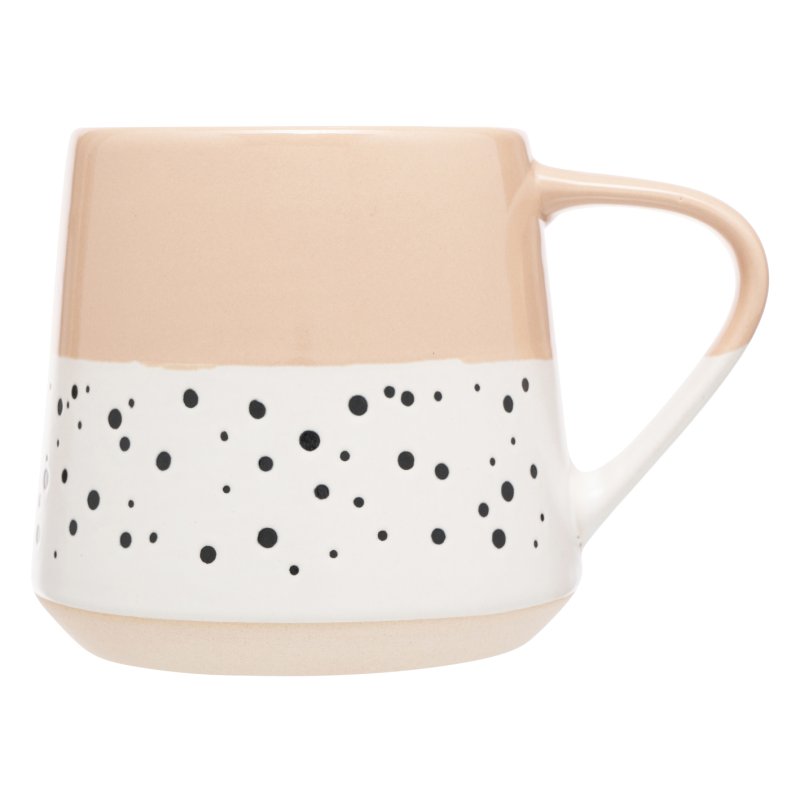 Siip dipped dotted mug blush