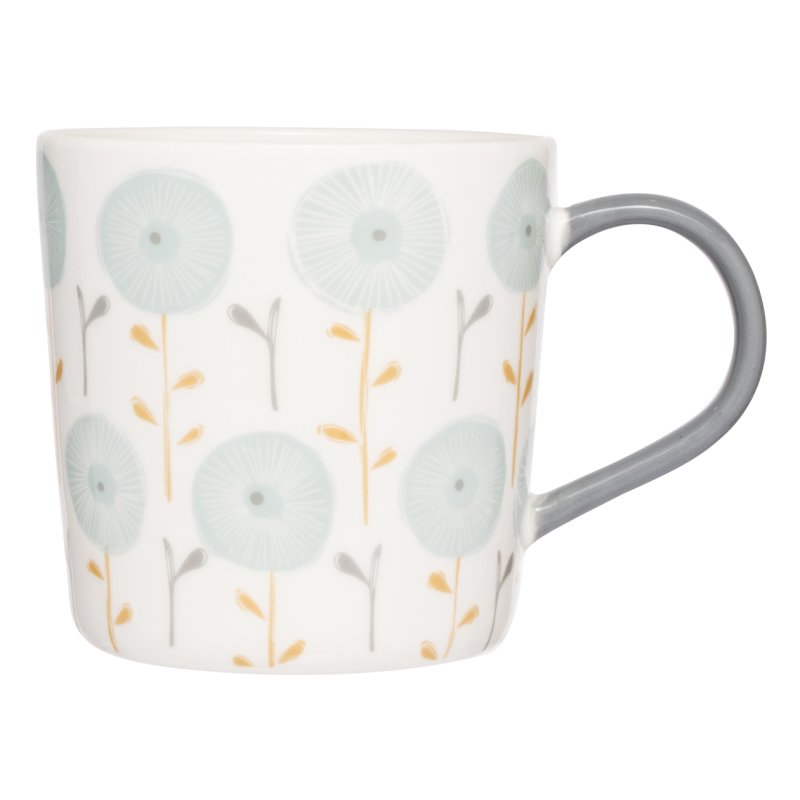 Siip ekko dandelions mug blue