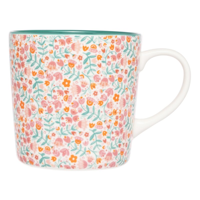 Siip folk floral mix mug