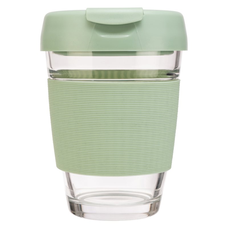Siip glass travel mug mint
