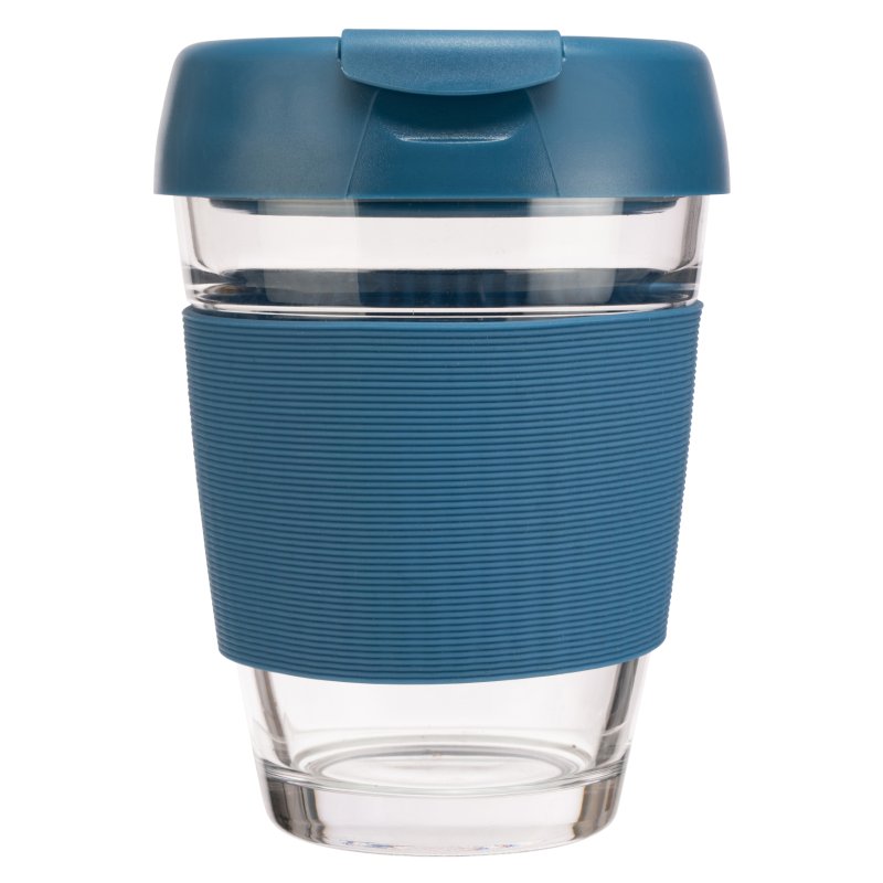 Siip glass travel mug navy