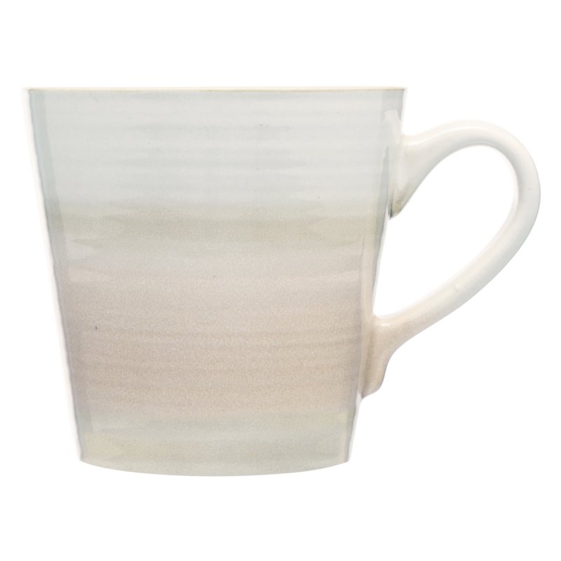 Siip gradient reactive glaze mug beige