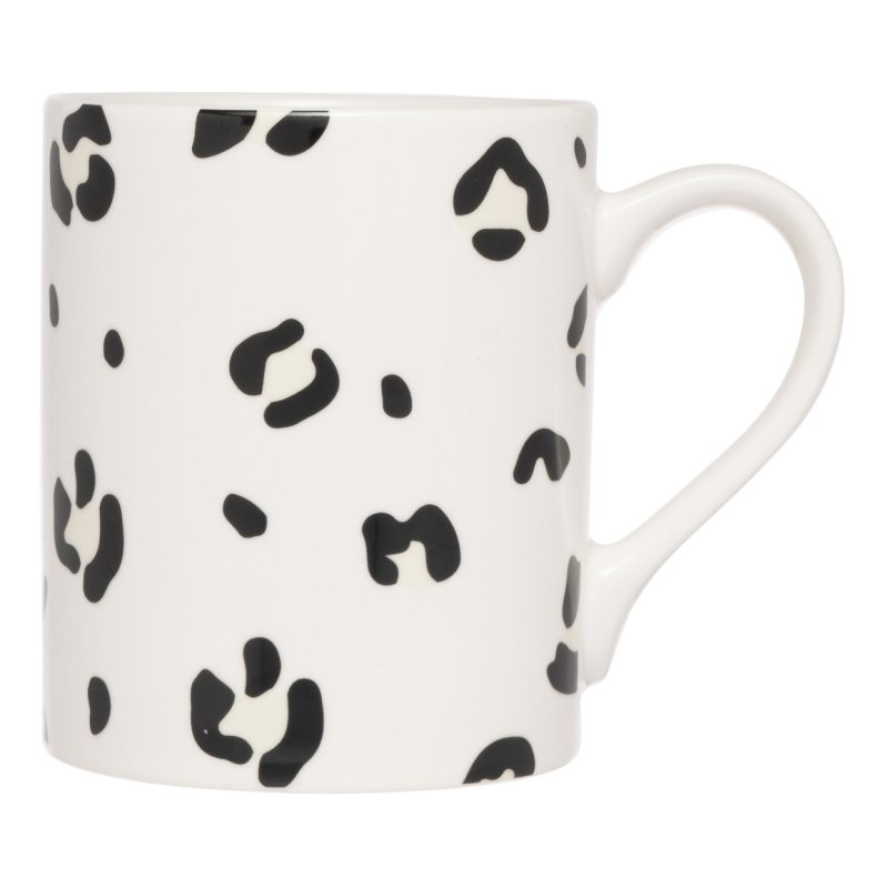 Siip white leopard mug