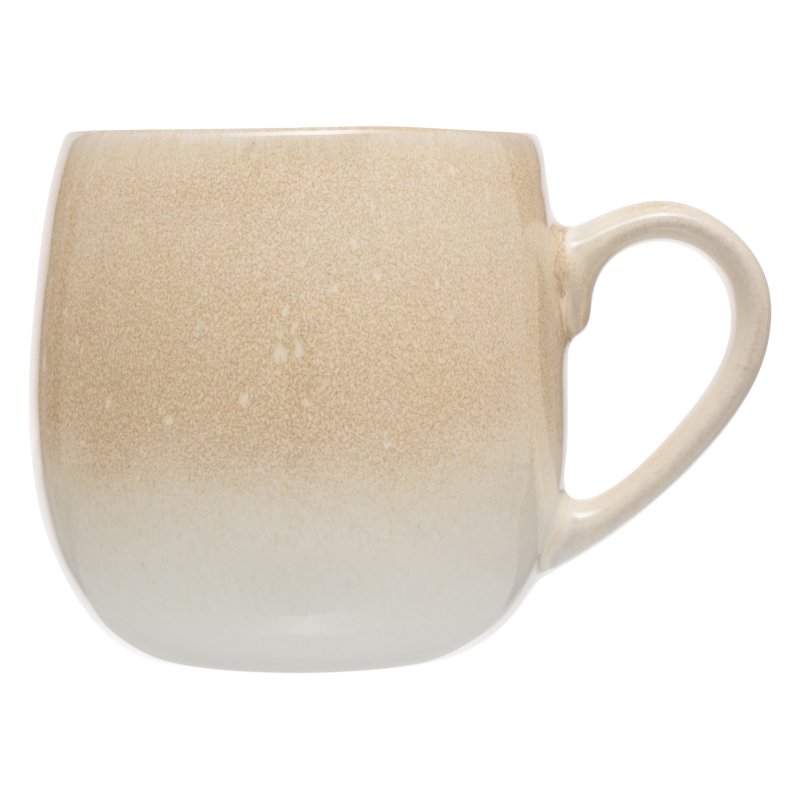 Siip reactive glaze ombre mug beige