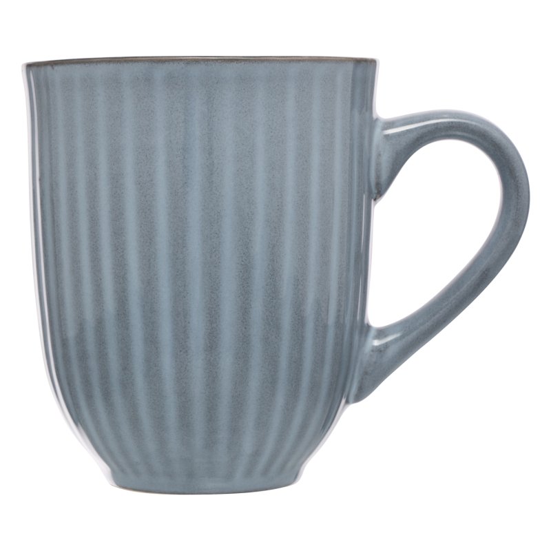 Siip ribbed mug blue