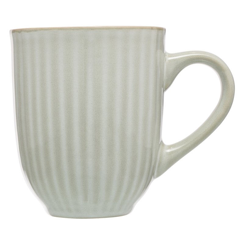 Siip ribbed mug light grey