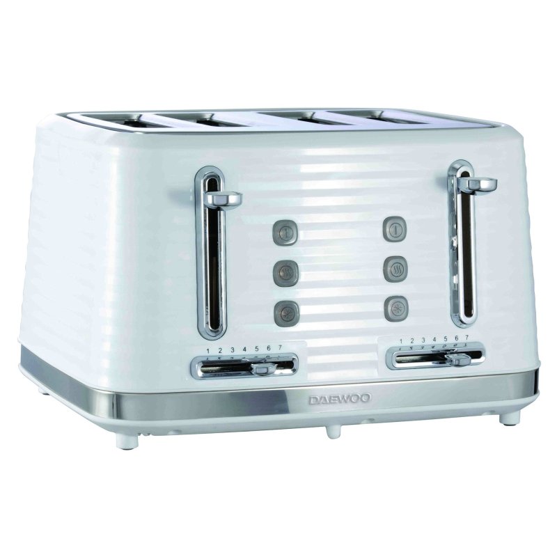 Daewoo Daewoo Hive 4 Slice Toaster white
