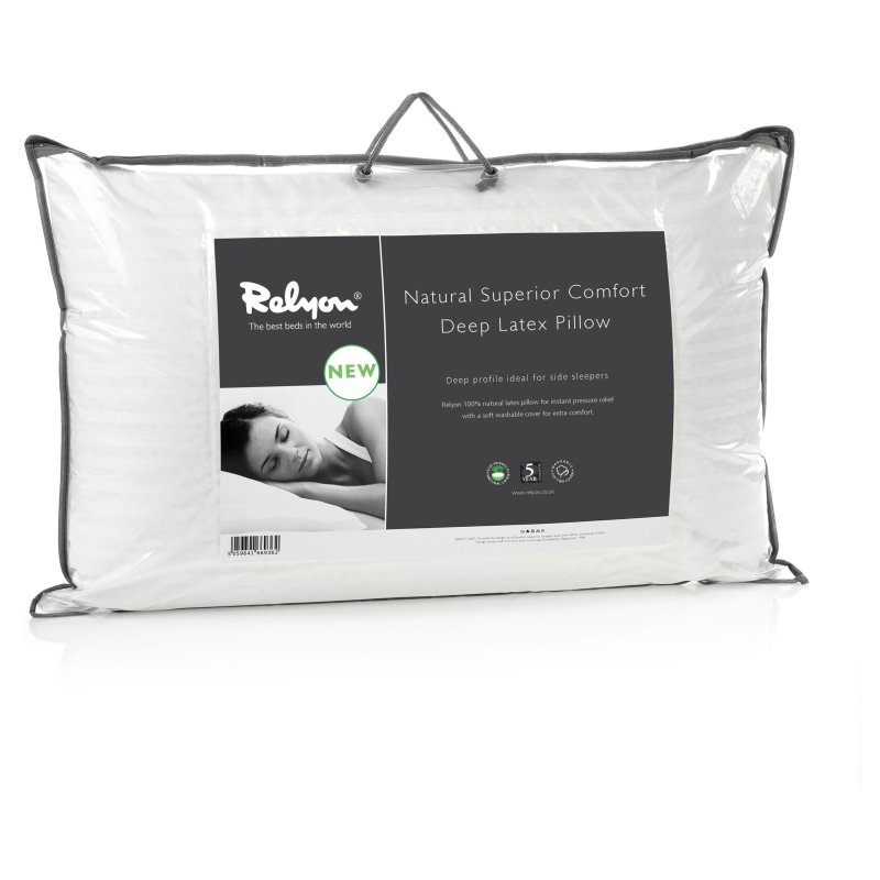 Relyon Relyon Natural Superior Comfort Deep Latex Pillow