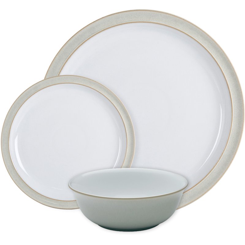 Denby Linen 12 Piece Dinner Set Main