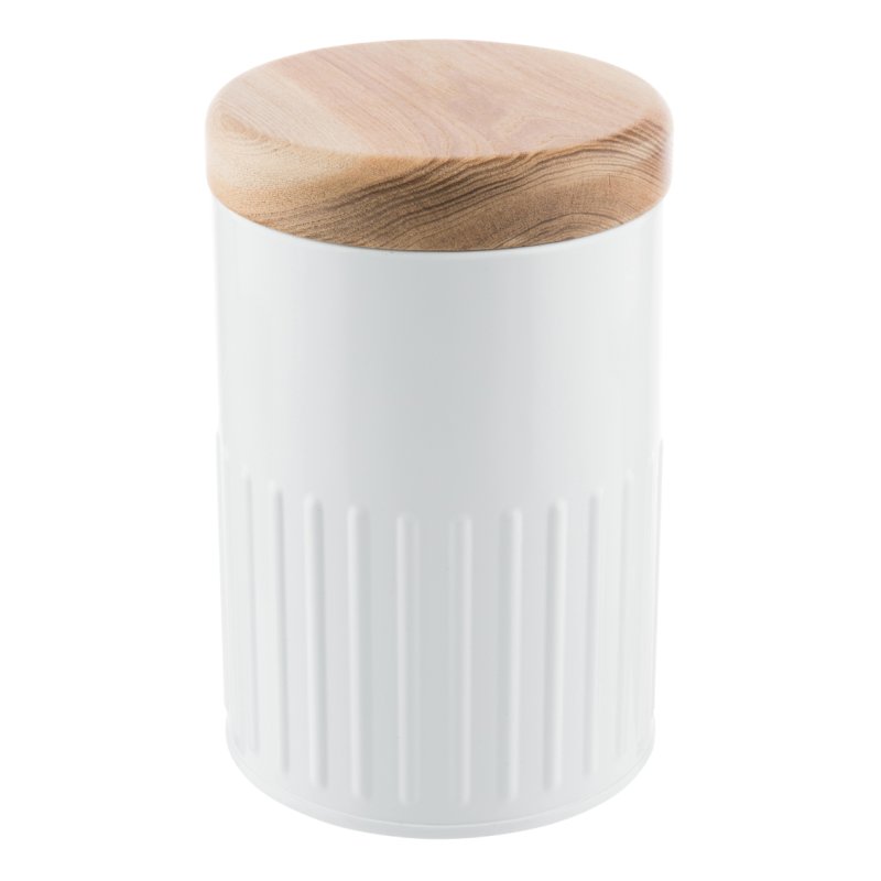 Bakehouse round White storage canister