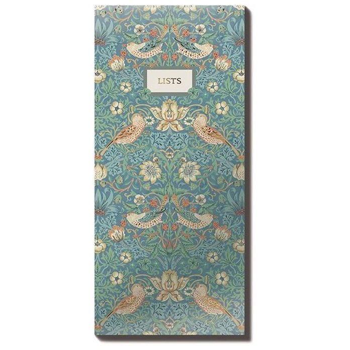 Morris & Co William Morris Magnetic List Pad Green