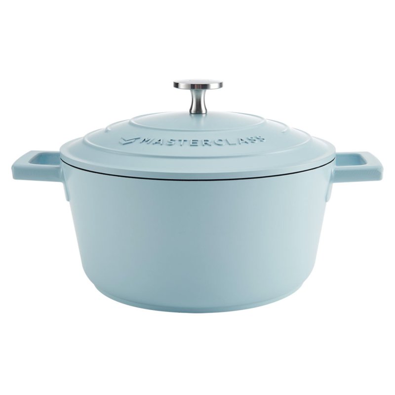Masterclass MasterClass 2.5L Cast Aluminim Casserole Dish, Sky Blue
