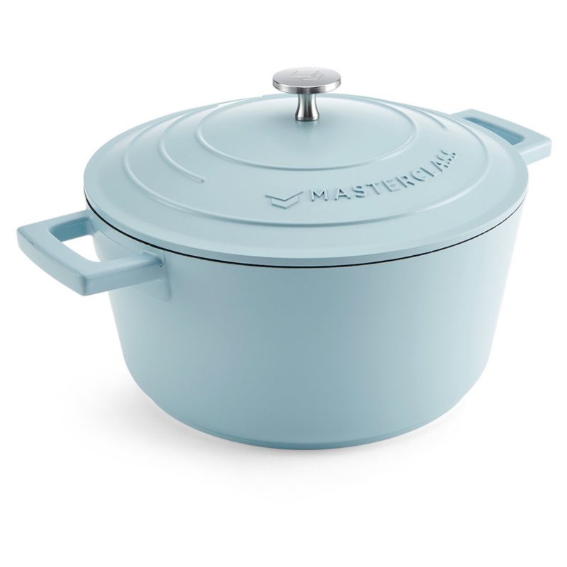 Masterclass MasterClass 4L Aluminium Casserole Dish, Sky Blue