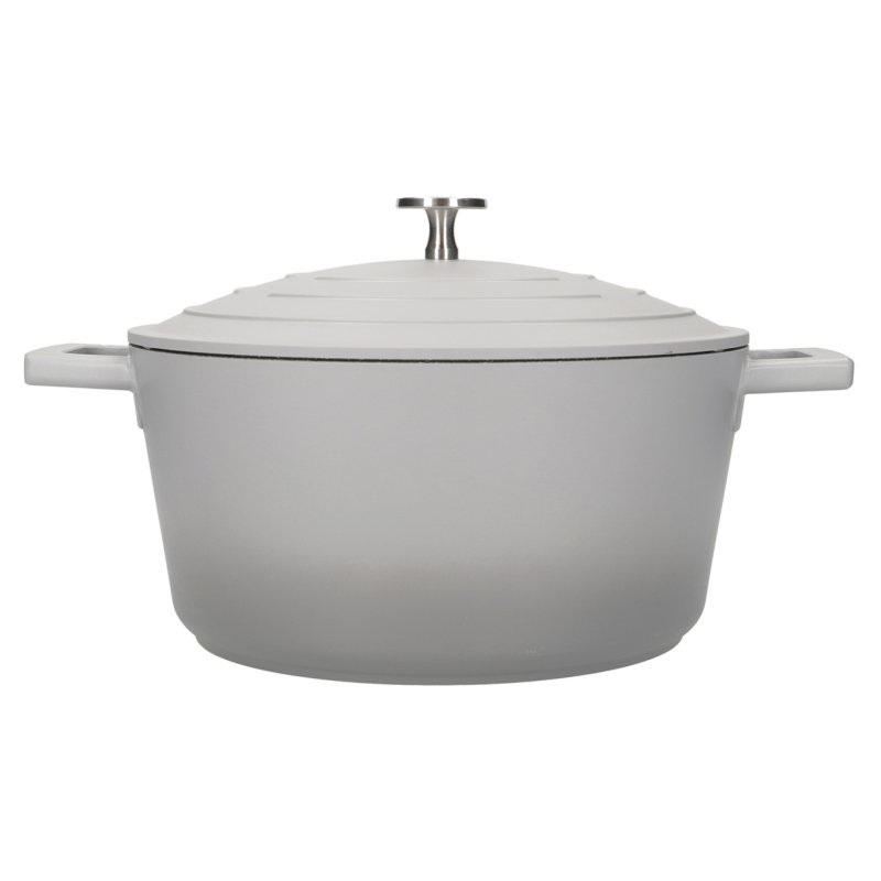 Masterclass MasterClass Lightweight 4L Casserole Dish with Lid, Ombre Grey