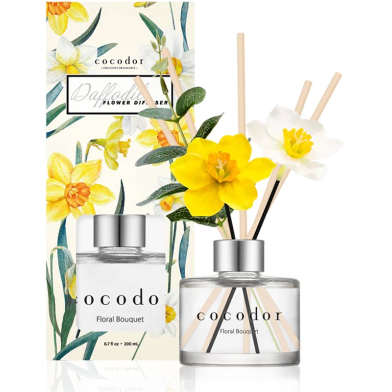 Cocodor Daffodil Floral 200ml Reed Diffuser