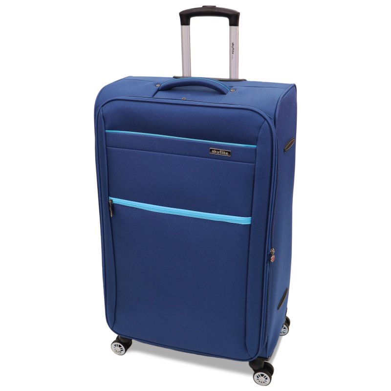 Skyflite Skyflite Momentum Blue Soft Shell Suitcase