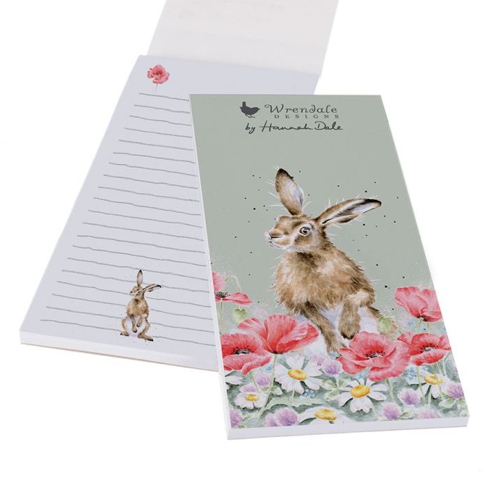 Wrendale Wrendale Field of Flowers Hare Magnetic Shopping Pad