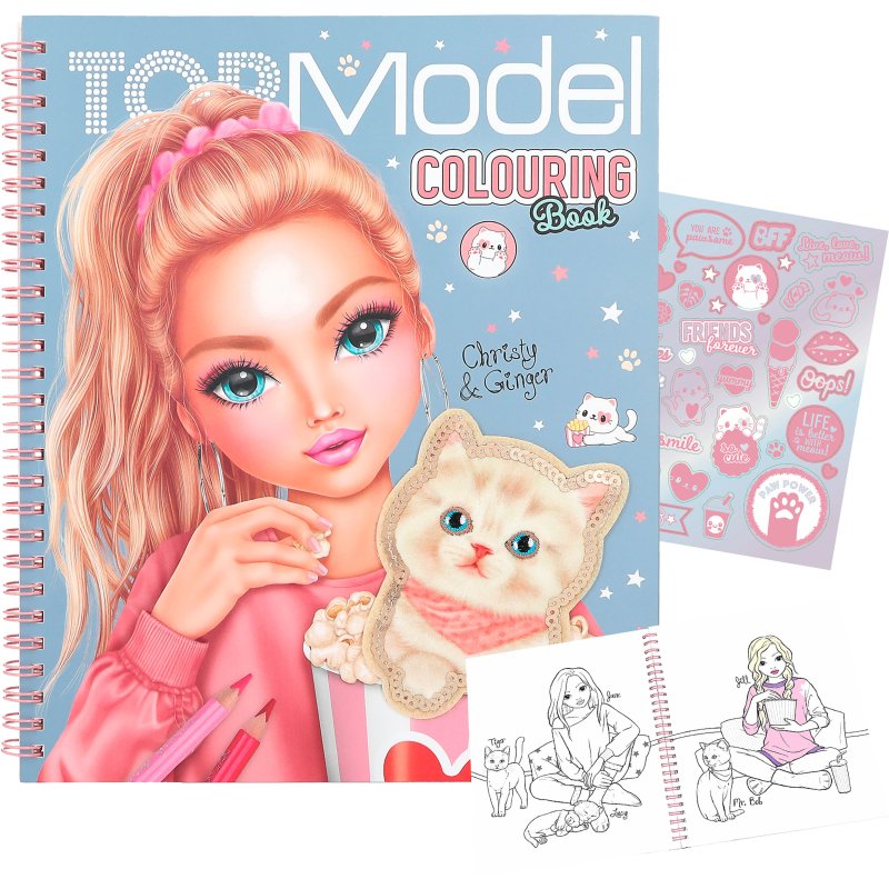 Topmodel Colouring Book Cutiestar