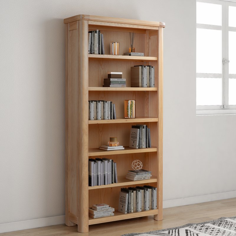 Papaya Gloucester Oak Bookcase