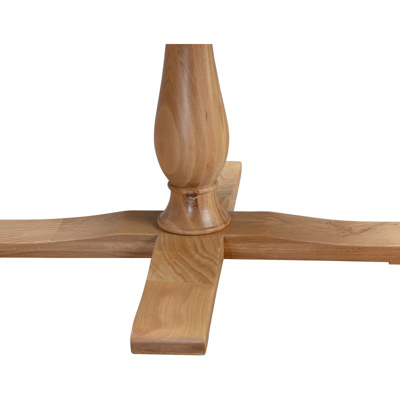 Unfinished wood round discount dining table