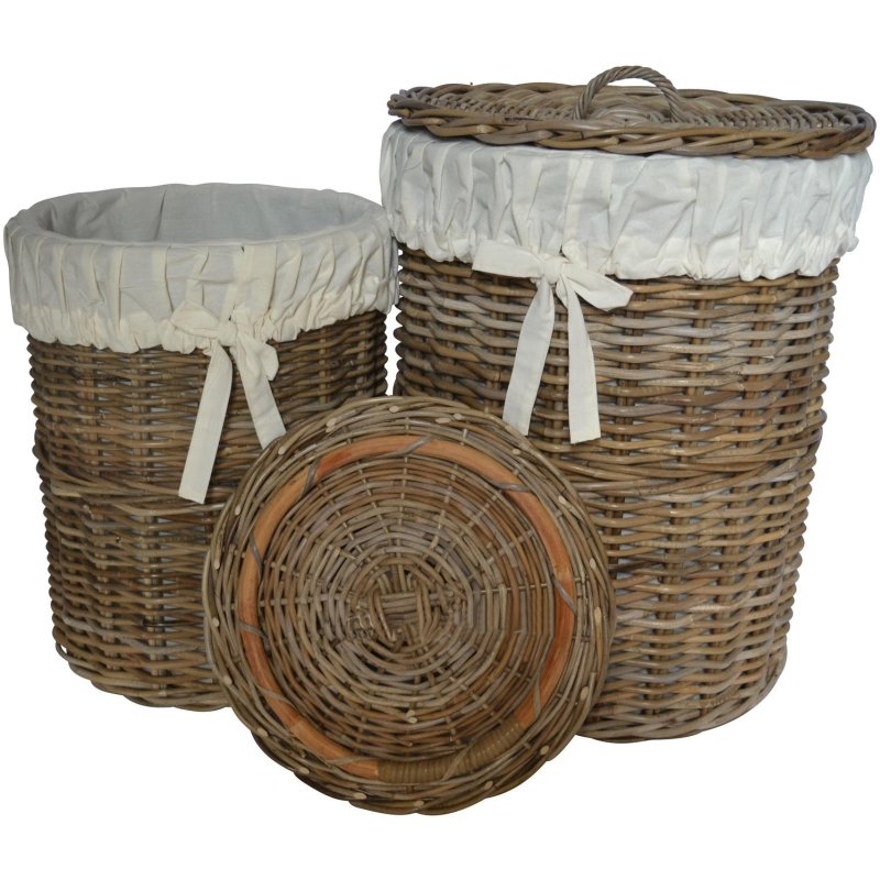 Glenweave Glenweave Round Linen Basket