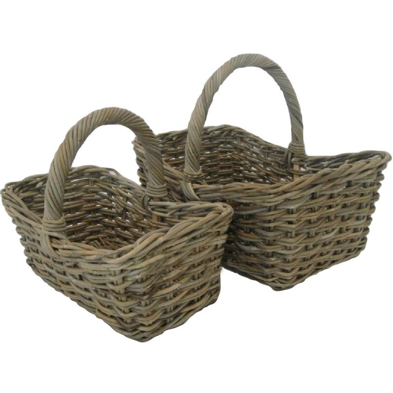 Glenweave Glenweave Carrier Basket with Hoop Handle