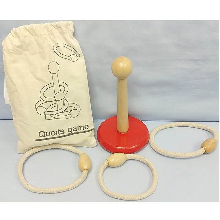 The Retro Games quoits on a white background